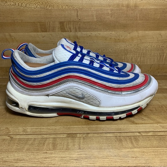 Nike Other - Nike Men US 10.5 Air Max 97 Red White Blue Shoes
